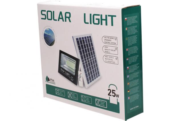 Foto 14 - Solární systém LED reflektor 25W s dálkovým ovladačem
