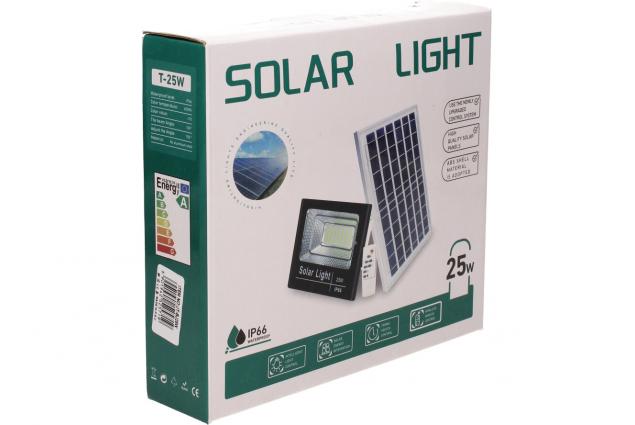 Foto 15 - Solární systém LED reflektor 25W s dálkovým ovladačem