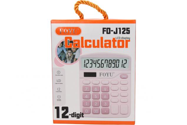 Foto 8 - Kalkulačka s dvojitým napájením FO-125