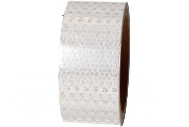 Foto 10 - Reflexní lepící páska Svítivá Bílá 5m