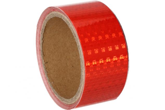 Reflexní lepící páska Svítivá Červená 5m
