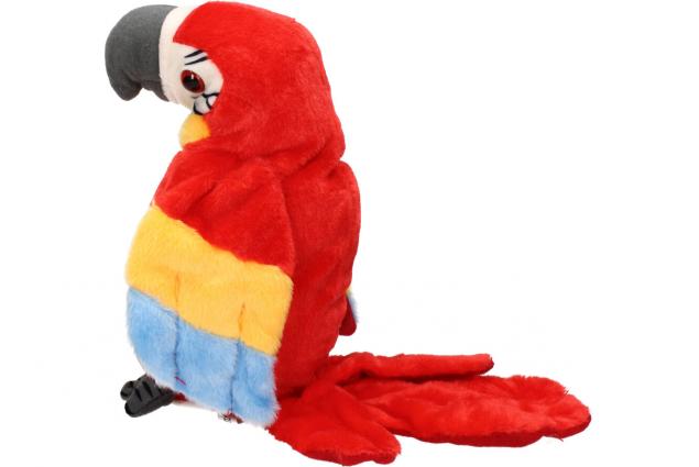 Foto 4 - Interaktivní mluvící papoušek Červený