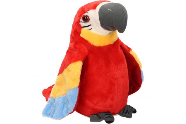 Foto 10 - Interaktivní mluvící papoušek Červený
