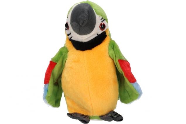 Interaktivní mluvící papoušek Zelený