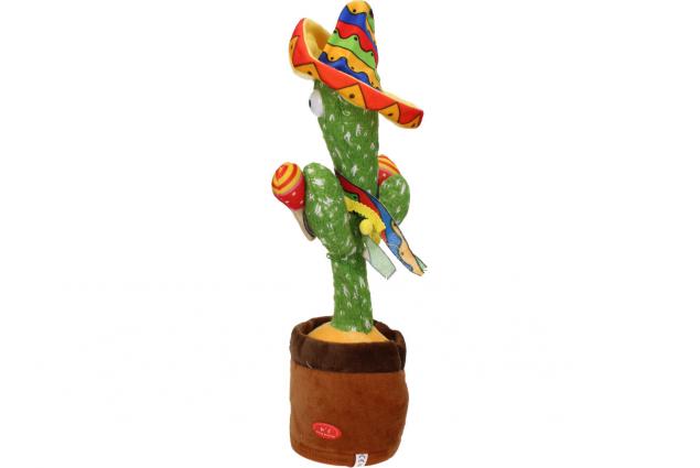 Foto 7 - Tančící kaktus Dancing Music Mexico Songy Nabíjecí