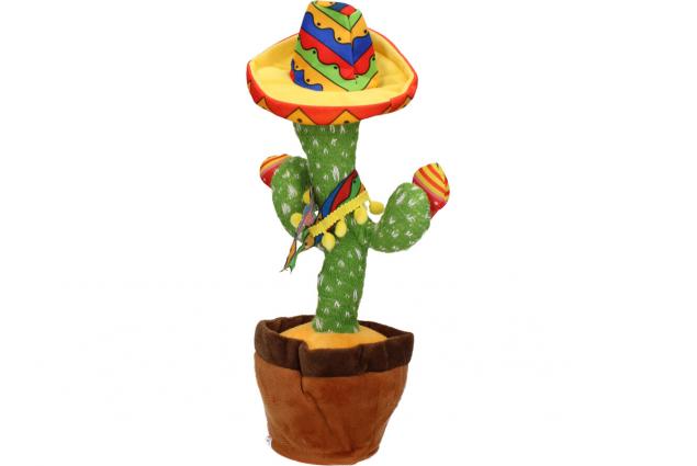 Foto 11 - Tančící kaktus Dancing Music Mexico Songy Nabíjecí