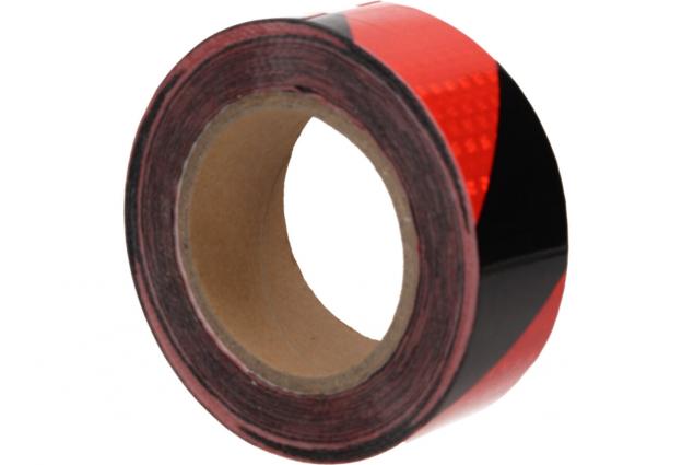 Reflexní lepící páska pruhy červená