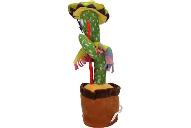 Foto 6 - Tančící kaktus Dancing Music s kytarou Songy Nabíjecí