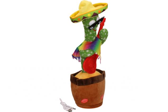 Foto 15 - Tančící kaktus Dancing Music s kytarou Songy Nabíjecí