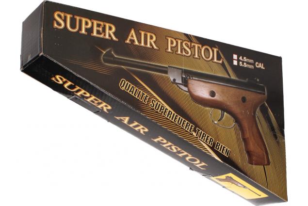 Foto 8 - Vzduchová pistole jednoruční dřevěná (ráže 4,5mm)