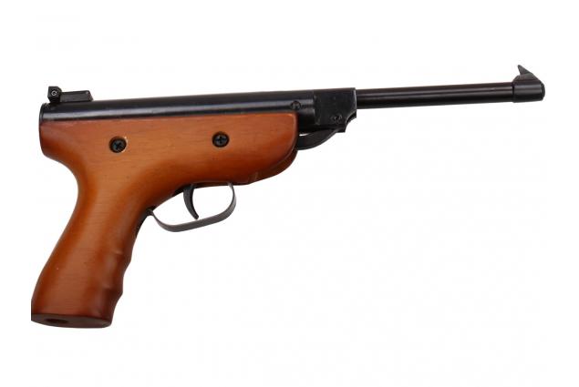 Foto 2 - Vzduchová pistole jednoruční dřevěná (ráže 4,5mm)