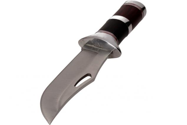 Foto 7 - Lovecký nůž s dírou v čepeli s pouzdrem 28cm
