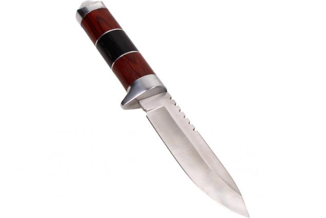 Lovecký nůž s pilkou s pouzdrem 28cm