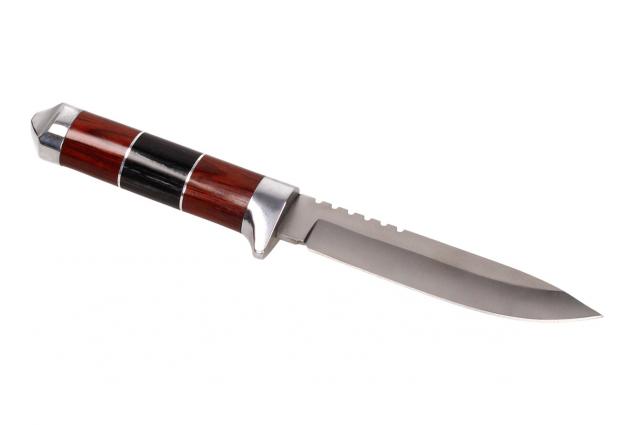 Foto 7 - Lovecký nůž s pilkou s pouzdrem 28cm