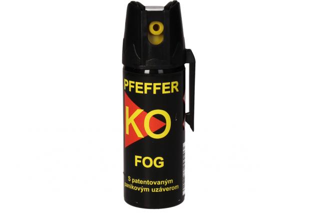 Obranný pepřový sprej KO FOG 40ml černý