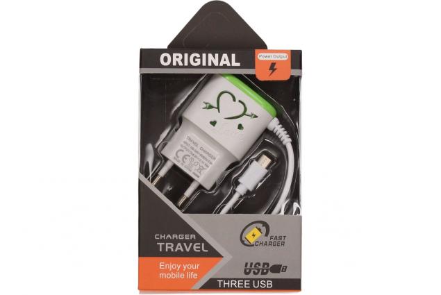 Foto 5 - Nabíječka 3v1 Micro USB + 2xUSB + lampička