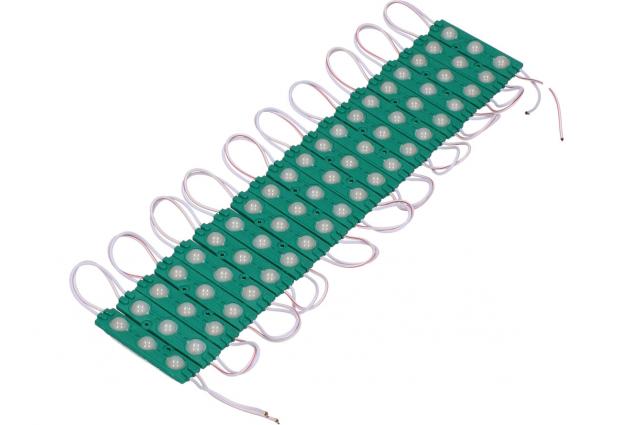 Foto 3 - Nalepovací silná tříbodová LED dioda zelená