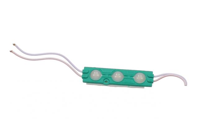 Foto 5 - Nalepovací silná tříbodová LED dioda zelená