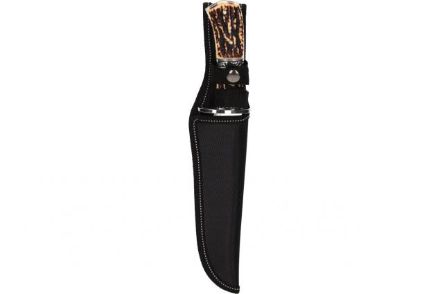 Foto 7 - Hobby lovecký Velký nůž v pouzdře se zdobenou rukojetí 31cm