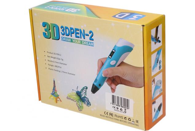 3D pen-2 3D pero s LCD displejem a USB napájením