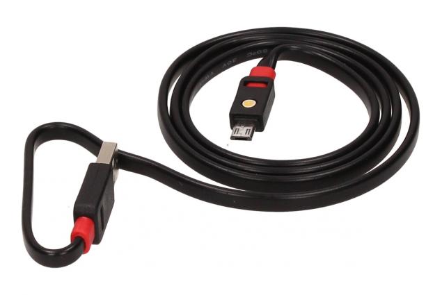 Foto 4 - Premium Flat USB Cable Micro USB 1m Griffin</h2>