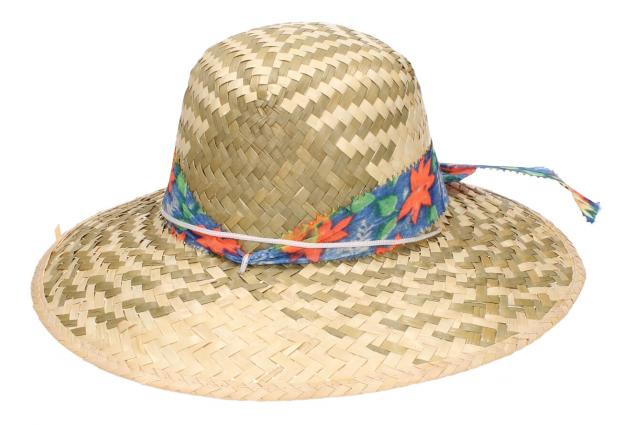 Foto 7 - Slaměný klobouk dvoubarevný s mašlí