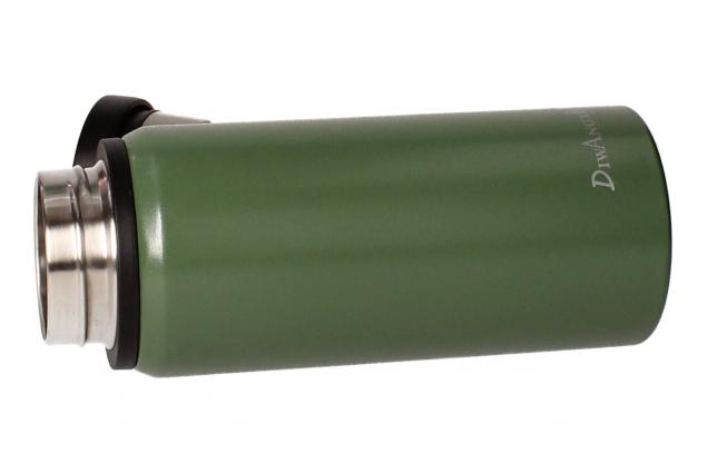 Dvouplášťová vakuová termo lahev 0,620L zelená