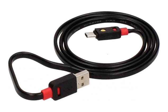 Foto 6 - Premium Flat USB-C Cable 1m Griffin černý