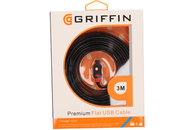Foto 6 - Premium Flat USB-C Cable 3m Griffin