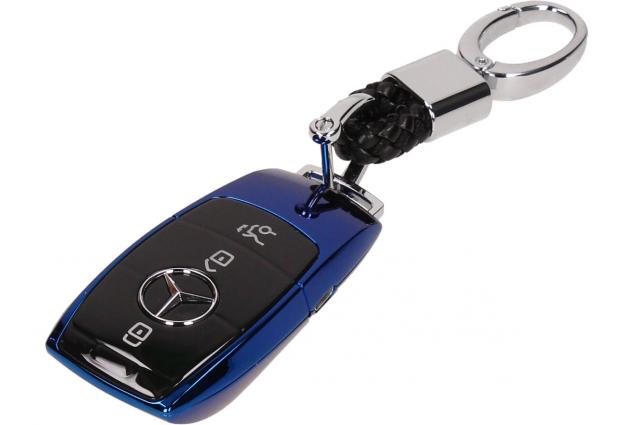 Foto 3 - USB Plazmový zapalovač Mercedes a klíčenka 2v1