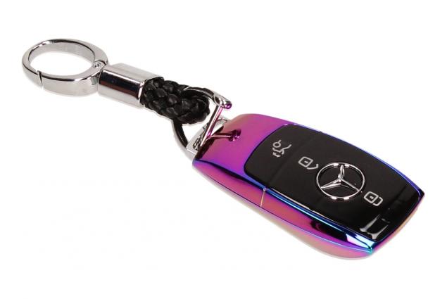 Foto 10 - USB Plazmový zapalovač Mercedes a klíčenka 2v1