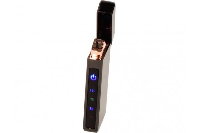 Foto 3 - Dotykový Zavírací Plazmový Nabíjecí Černý USB zapalovač