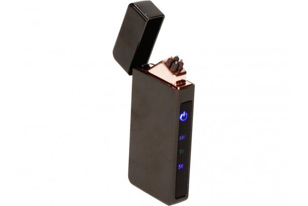Foto 6 - Dotykový Zavírací Plazmový Nabíjecí Černý USB zapalovač