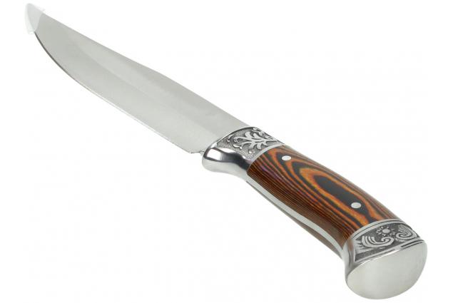 Foto 9 - Hobby lovecký nůž v pouzdře se zdobenou rukojetí 31cm