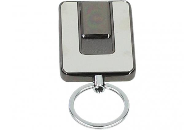 USB zapalovač stříbrný na klíče