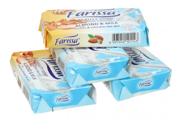 Foto 3 - Toaletní mýdlo Farissa 50g almond & milk