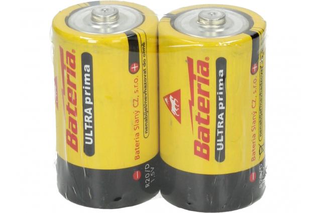 Baterie R20 1,5V/C - balení 2ks