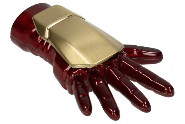 Zapalovač Iron man červená ruka