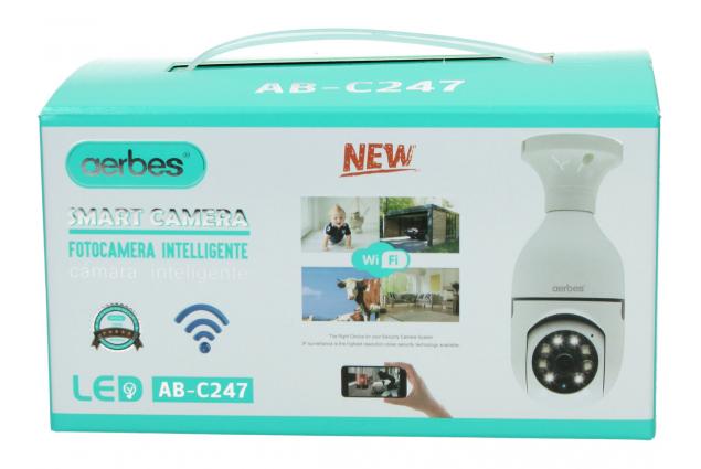 Smart kamera AB-C247 místo žárovky E27