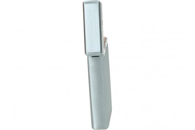Nabíjecí USB plazmový zapalovač žíhaný stříbrný