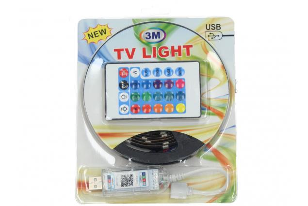 LED pásek RGB 3m USB TV LIGHT