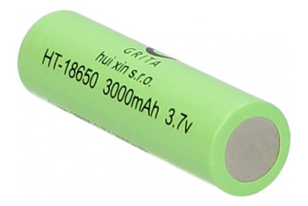 Dobíjecí baterie Grita typu HT-18650 - 3000 mAh
