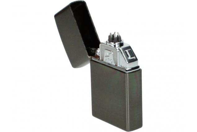 USB plazmový zapalovač šedivý