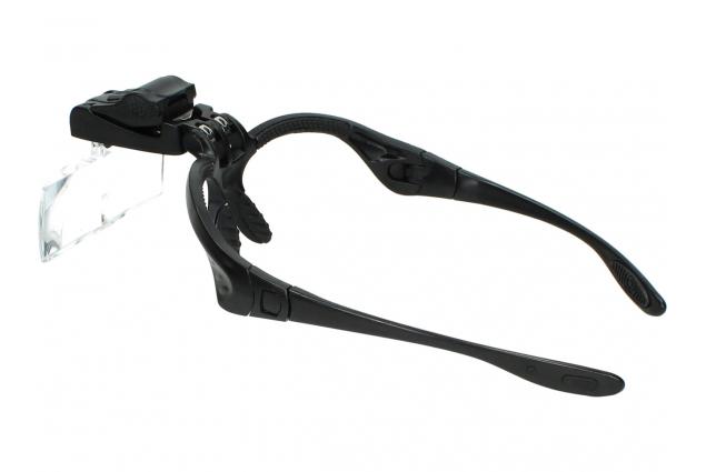 Profesionální brýle s lupou a nastavitelným LED podsvícením