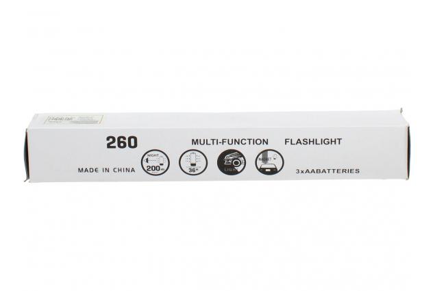 Multifunkční Varovná Signální SOS Lampa M260 FlashLight 200m