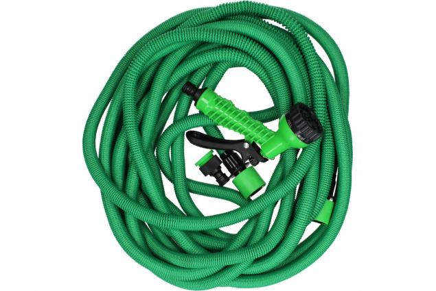 Vysoce kvalitní rozšiřitelná hadice X3 s hlavicí 30m zelená