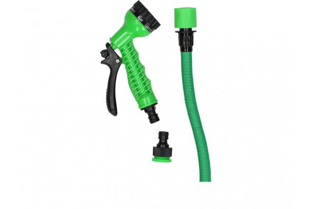 Vysoce kvalitní rozšiřitelná hadice X3 s hlavicí 30m zelená