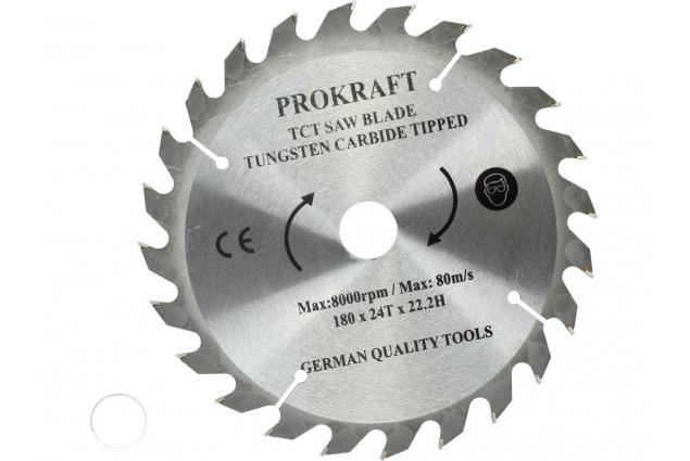 Kotouč na dřevo ProKraft 180mm x 22,2mm