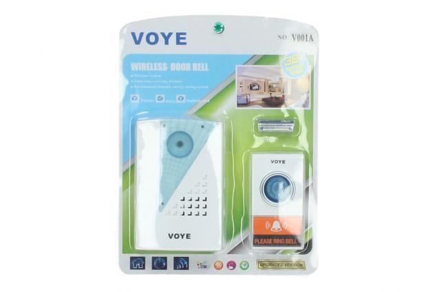 Bezdrátový domovní zvonek VOYE s tlačítkem