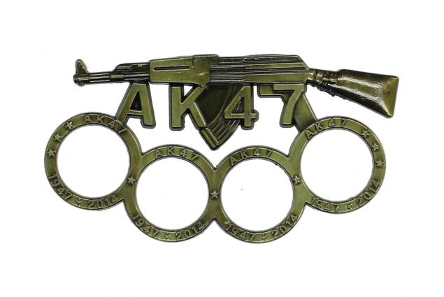Obranný Boxer do dlaně AK47 zelený